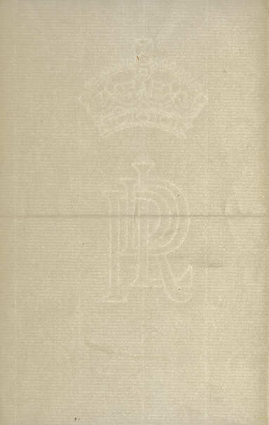 A Crown and Monogram watermark for Imperial Treaury Delarue