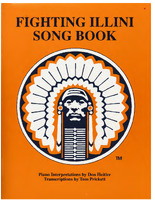 First pages of the book Fighting Illini Song Book including its cover.