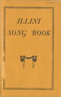 Cover artwork for the book Illini Song Book.