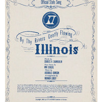 Cover, sheet music, and letter from the governor.