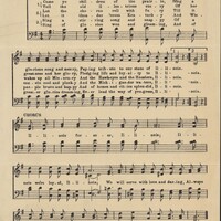 Sheet music for the song "Illinois Forever."