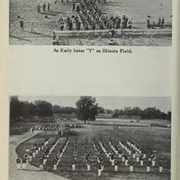 Photographs depicting Illinois Field