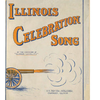 Cover with cannon, and sheet music.