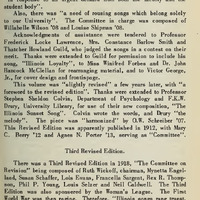 Pages about song book editions.