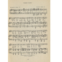 Sheet music for the song "Cheer Illini"