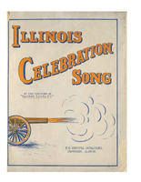 Cover with cannon, and sheet music.