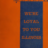 Orange cover art with marching band banner and title in blue.
