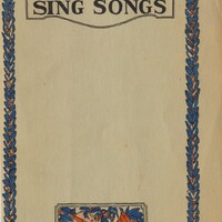 Cover artwork for the book Illinois Sing Songs.