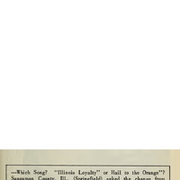 Text about The Illinois Loyalty Song